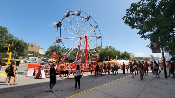 Ferris wheel carnival ride Austin