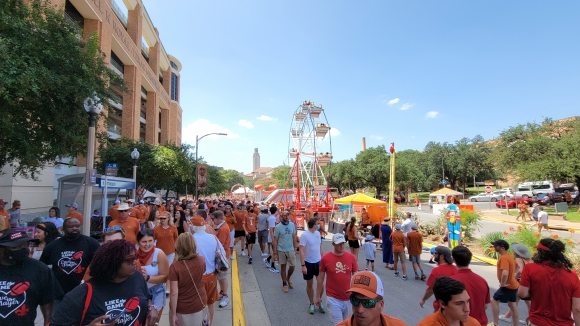 Ferris wheel carnival ride Austin